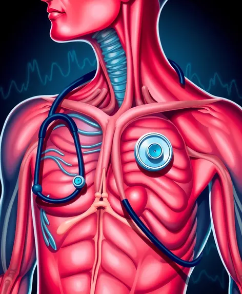 stethoscope drawing