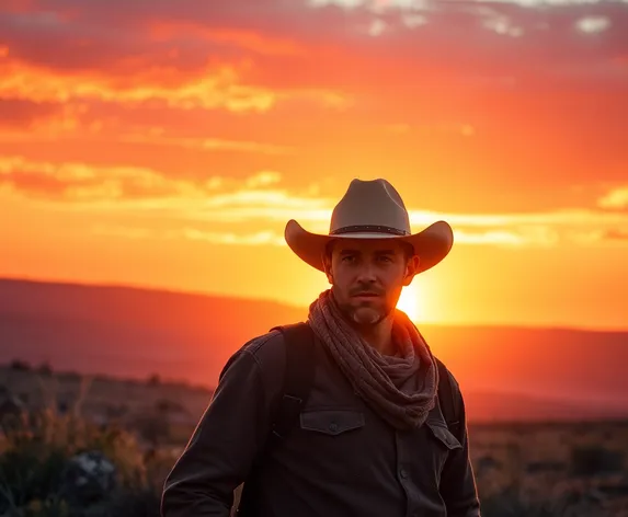 transparent cowboy hat