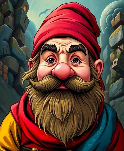 dwarf without a mustache