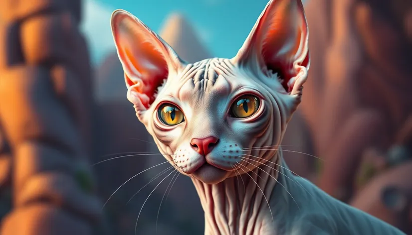 sphynx cat anthro