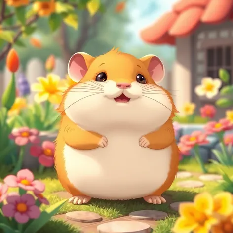 chubby hamster