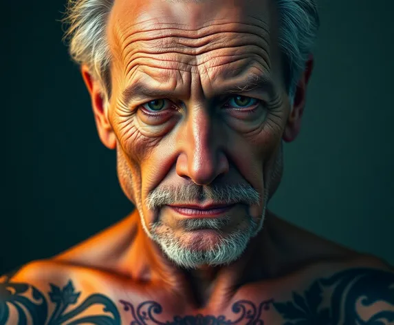 older man tattoos