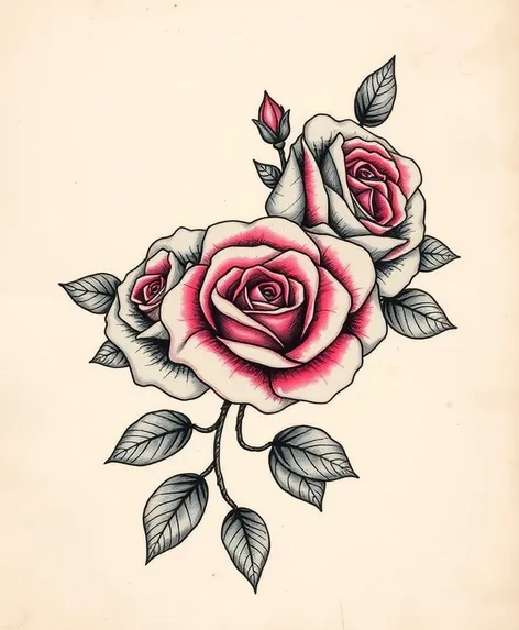 rose tattoo drawings