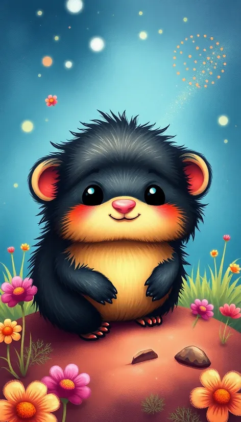 lemming drawing cute pinterest