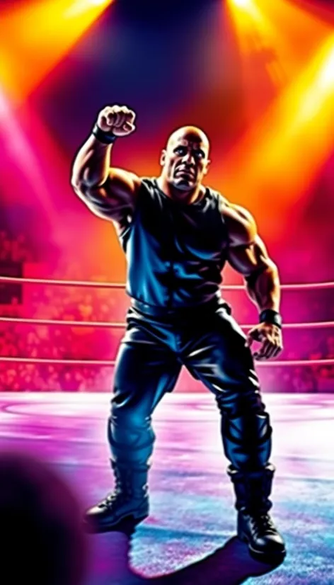 wwe the rock figure