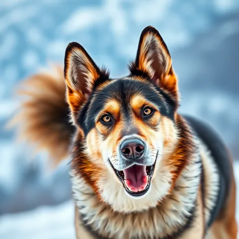 siberian husky german shepherd