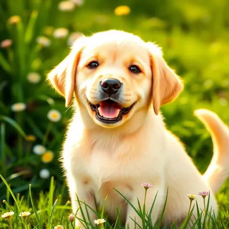 yellow labrador retriever puppy