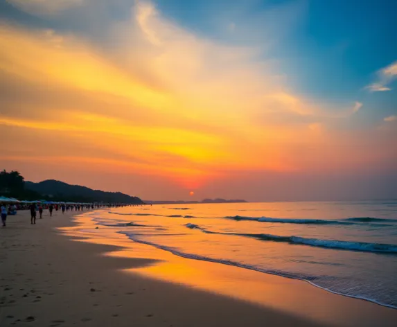 nha trang beach sunset