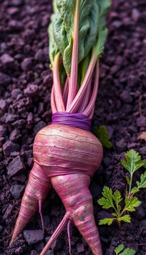 purple root vegetable