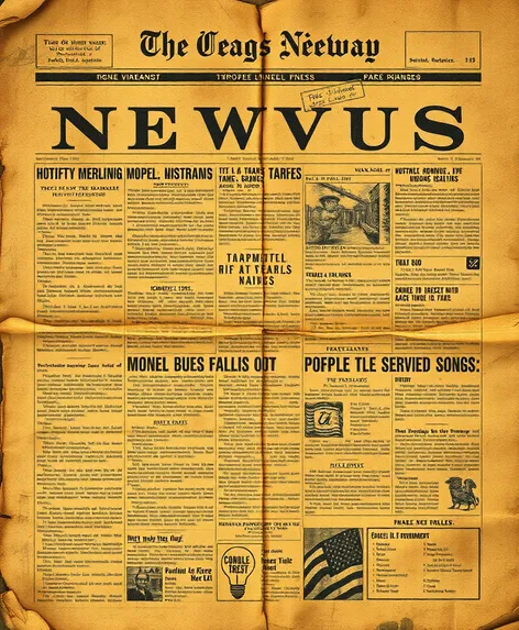 old newspaper texture