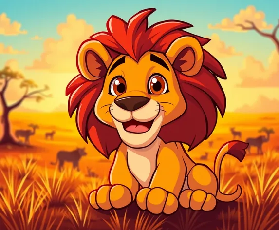 lion pictures cartoon