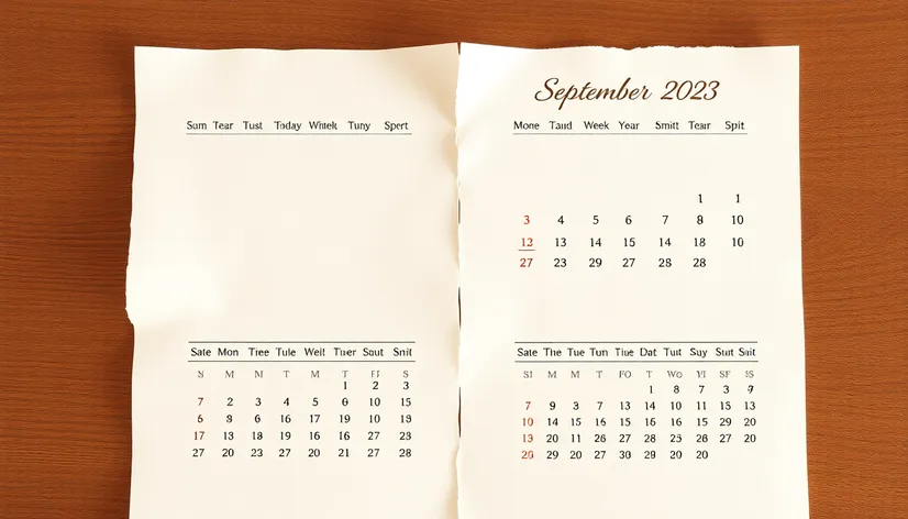 calendario septiembre 2023