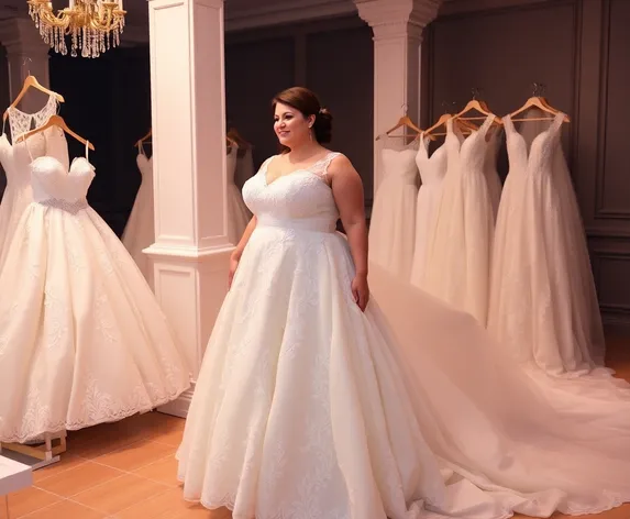 plus size wedding gowns