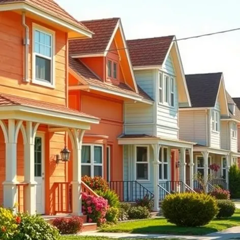 houses in the 1950's