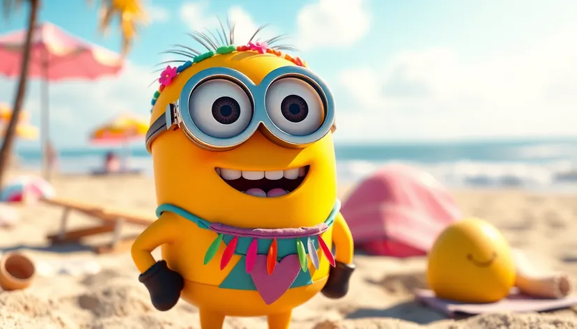 cute minion bikini