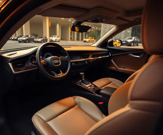 audi a4 interior