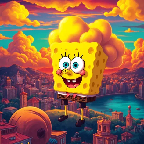 clouds in spongebob