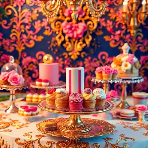 dessert table