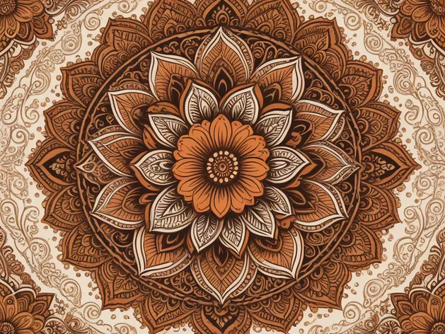 henna flower