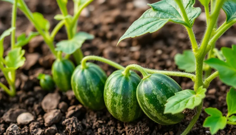 cucumber plant stages