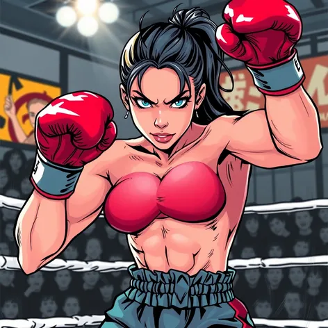 female boxer manga