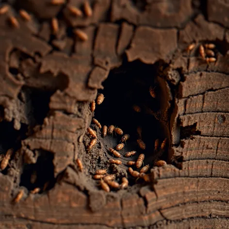 termite holes