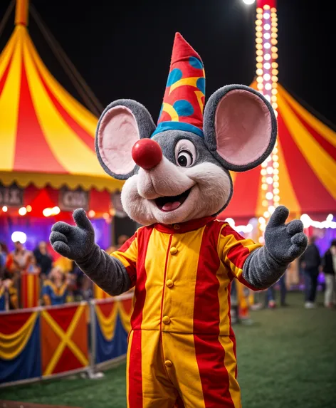 circus mouse mascot