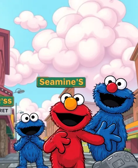 stoned sesame street