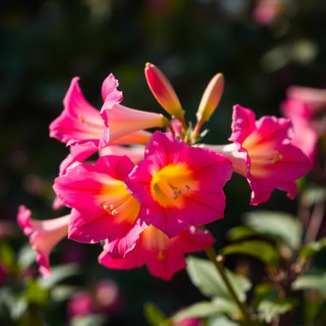 trumpet flowers