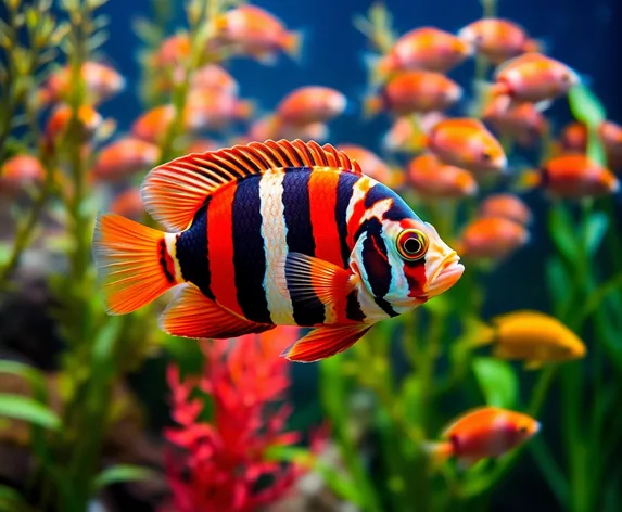 red zebra cichlid