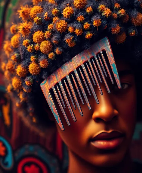 afro comb