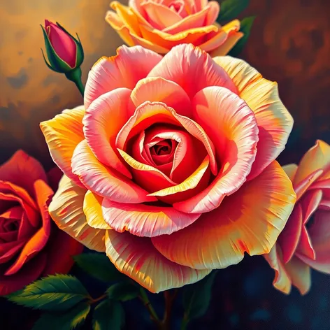 paintings of roses