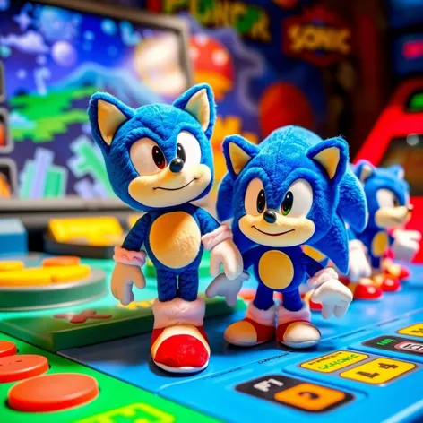 sonic hedgehog plush toys