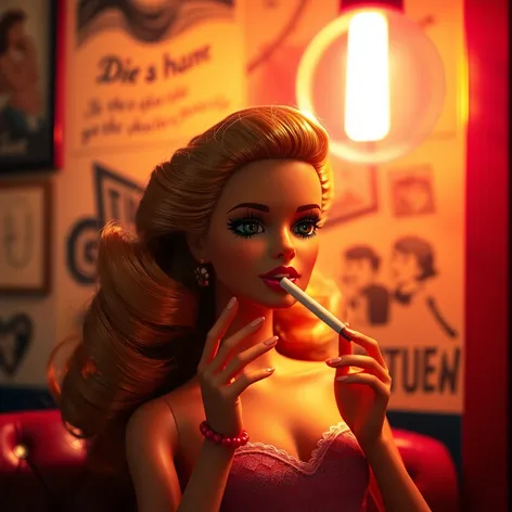 barbie smoking