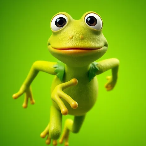 kermit the frog running