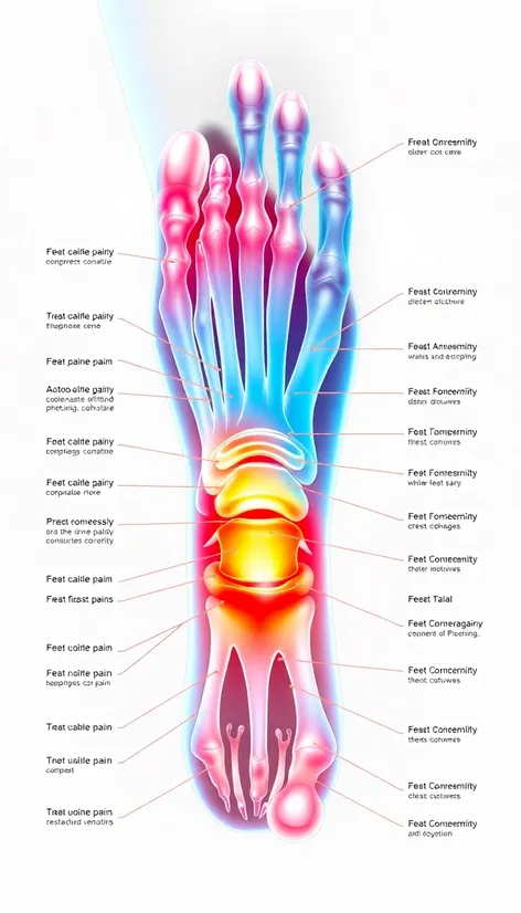 foot pain diagram