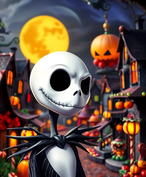 jack skellington background