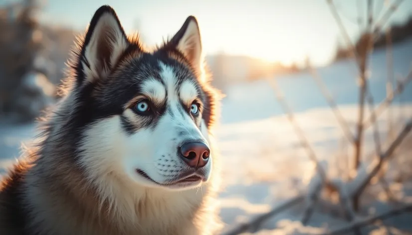 siberian husky malamute mix