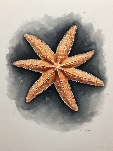 starfish drawing