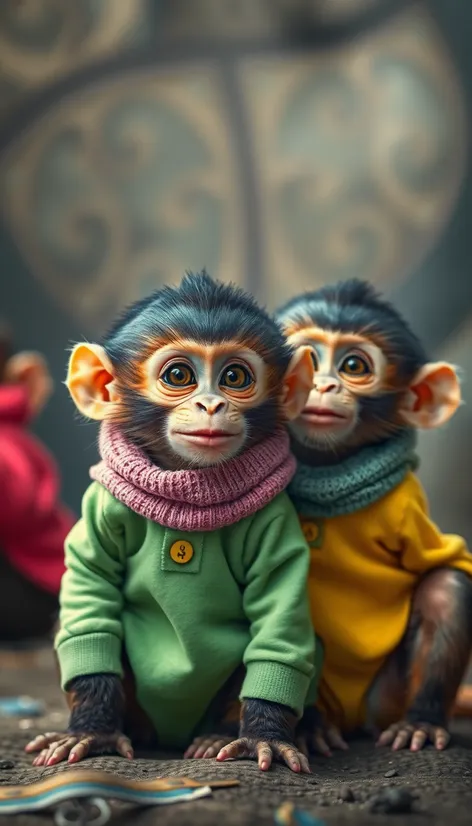 clothes baby monkeys