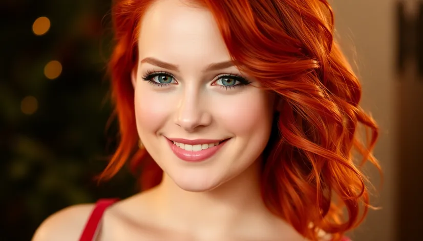 jennifer lawrence red hair