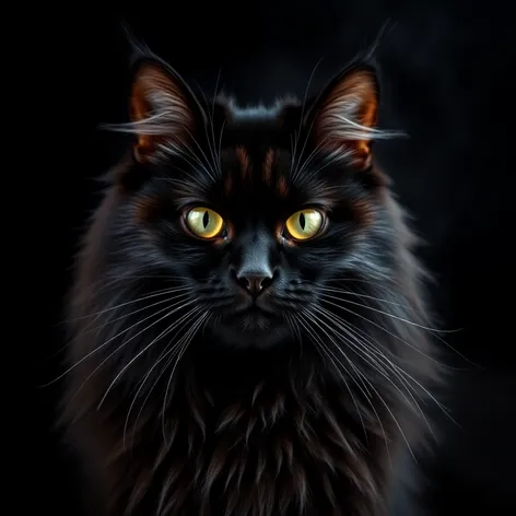 black smoke maine coon