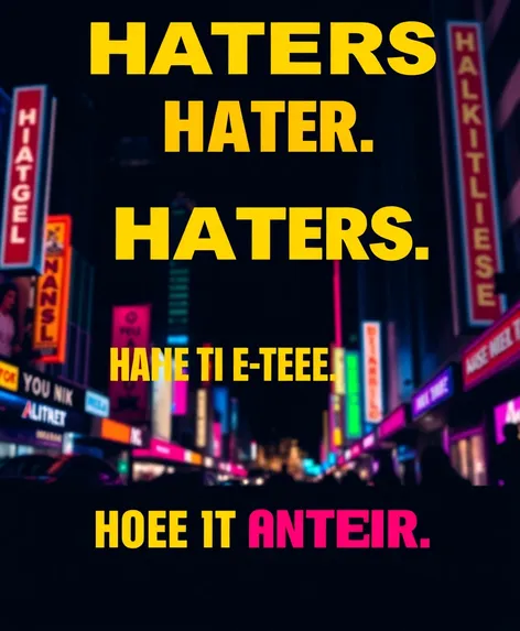 quotes about haters