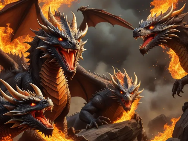 fire dragons