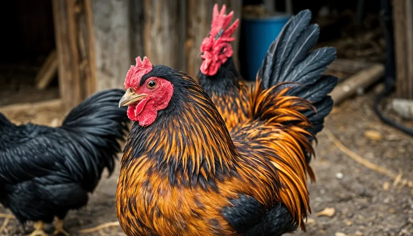 black sex link chicken