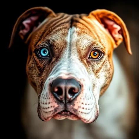 dogs pitbull one blue