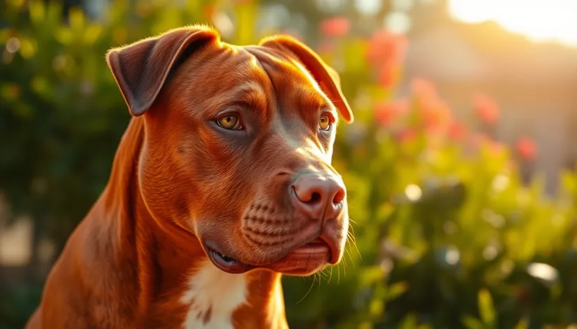 red pitbull