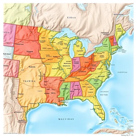 northeast states maps