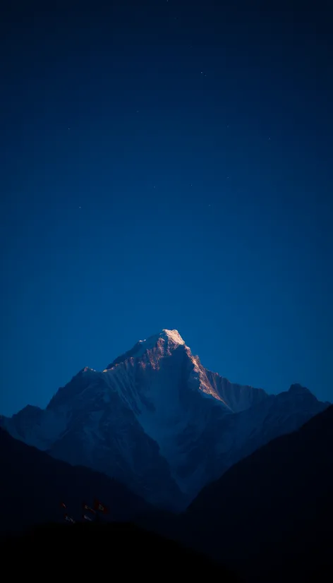 nepal background night flags