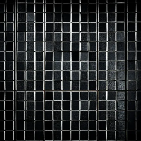 tiles white and black